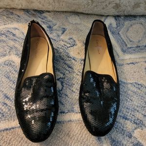 Cole Haan sequin loafers